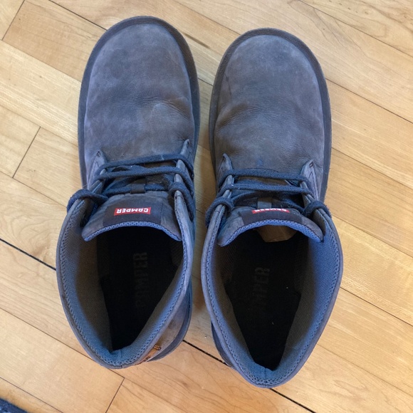 Camper Men\'s Beetle Gray Suede Chukka Ankle Boots Sz EU44 US 11 Lace Up GUC main image 11